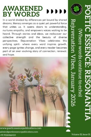 Poetic Essence: Resonantia, Resolution Vibes, January 2026, Vol. III, Issue- 01