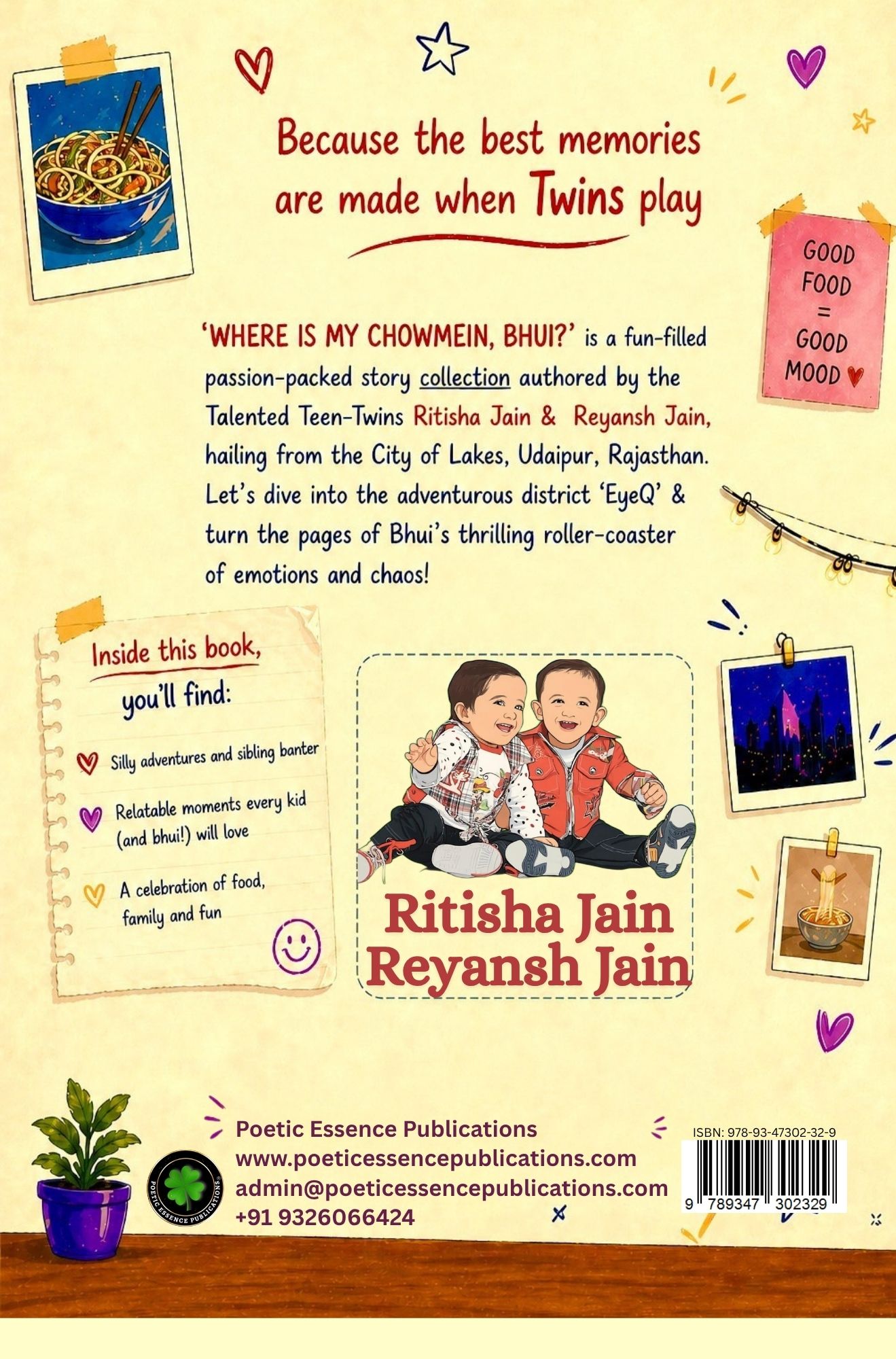 Where is my Chowmein Bhui?, Authors: Ritisha Jain and Reyansh Jain - Image 2