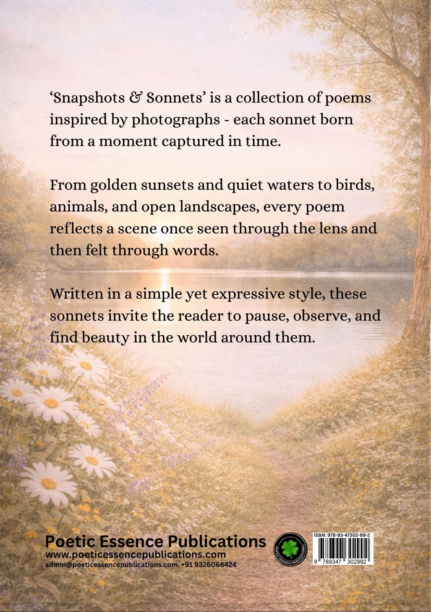 Snapshots & Sonnets, Author: Dr. Arwa Saifi - Image 2