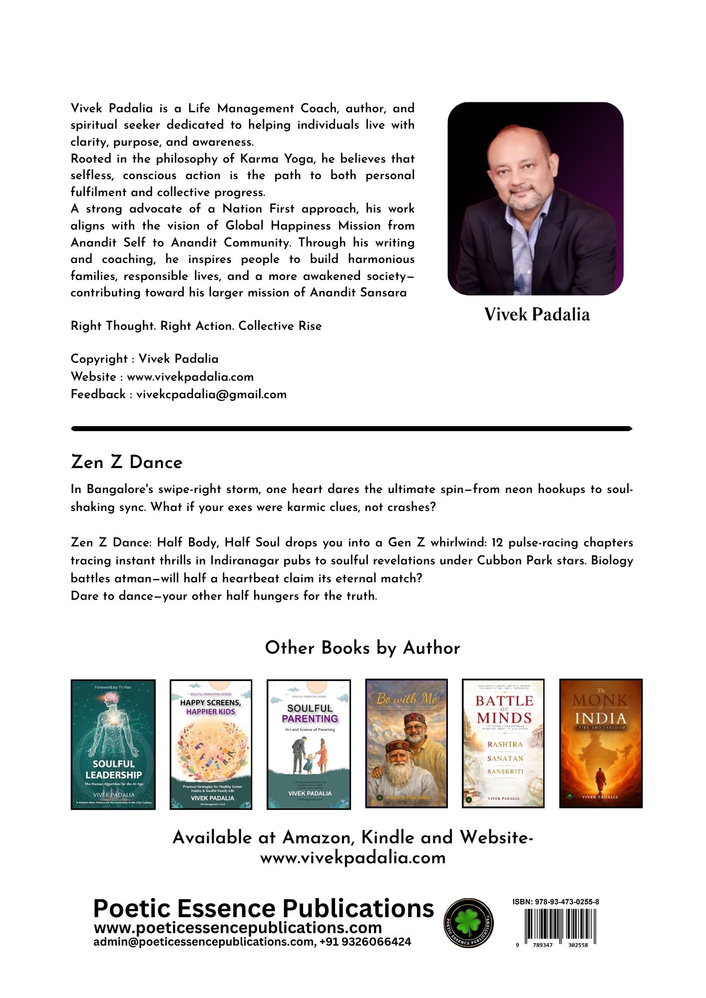Zen Z Dance Half Body - Half Soul, Author: Vivek Padalia - Image 2