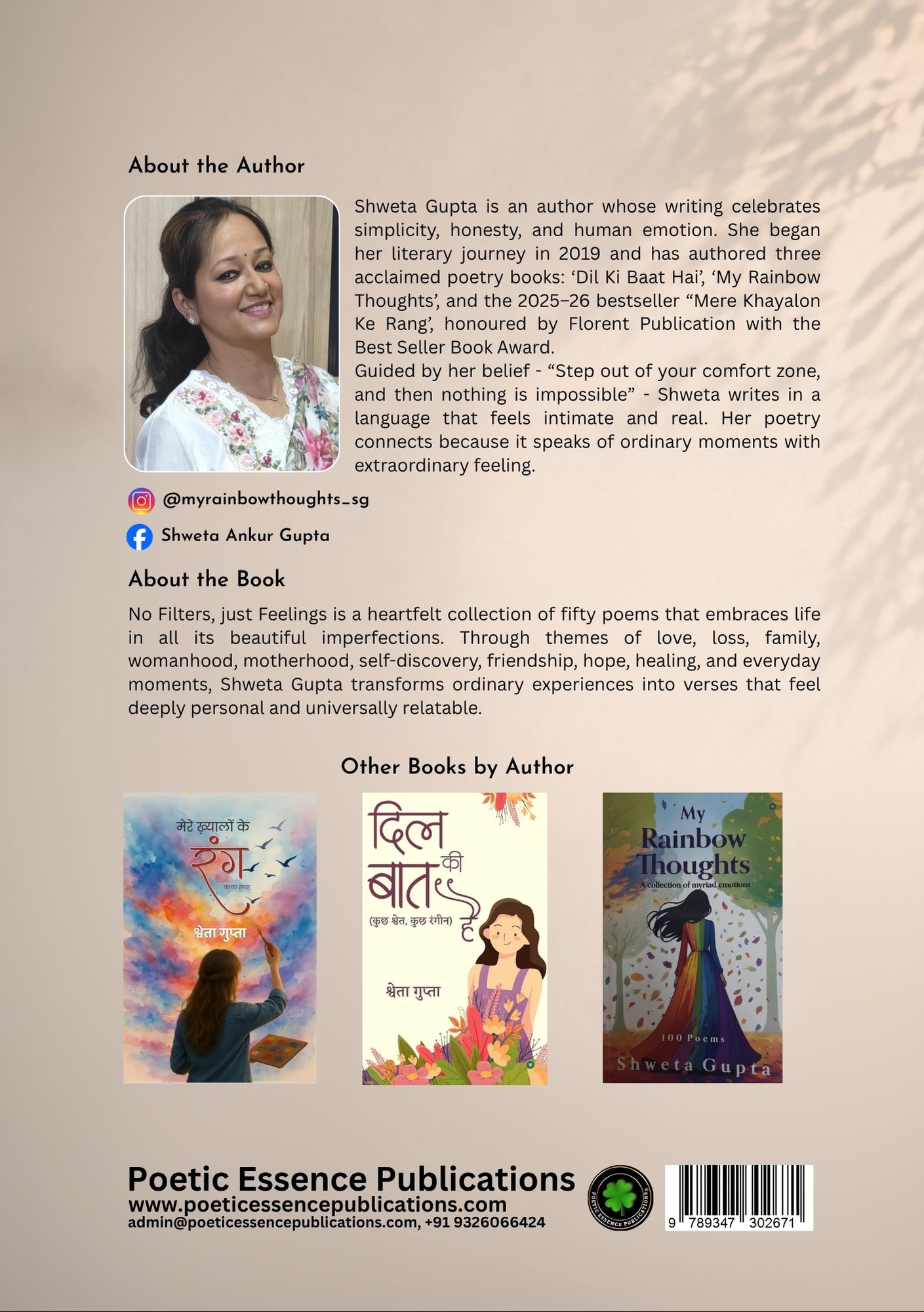 No Filters, Just Feelings, Author: Shweta Gupta - Image 2