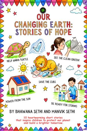 Our Changing Earth: Stories of Hope, Author Bhawana Sethi and Manvik Sethi